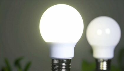 Bright LED Bulbs with Energy Efficient.