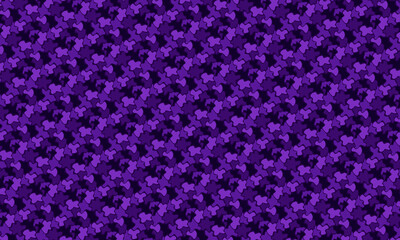 Seamless Blobs Pattern with Irregular Abstract Organic Shapes