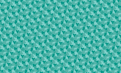 Seamless Blobs Pattern with Irregular Abstract Organic Shapes