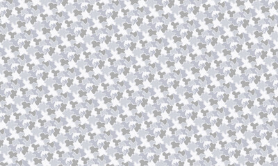 Seamless Blobs Pattern with Irregular Abstract Organic Shapes