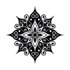 Henna Design Inspired Islamic Art