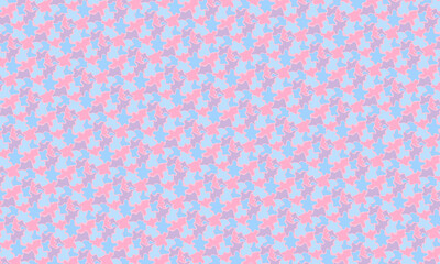 Seamless Blobs Pattern with Irregular Abstract Organic Shapes