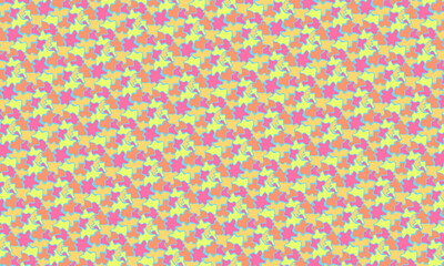 Seamless Blobs Pattern with Irregular Abstract Organic Shapes