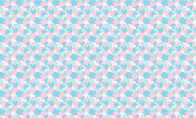 Seamless Blobs Pattern with Irregular Abstract Organic Shapes