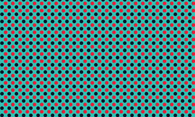 Minimal Seamless Circles Pattern with Uniform Geometric Layout