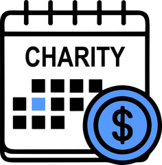 Event Calendar Icon for Social Campaigns