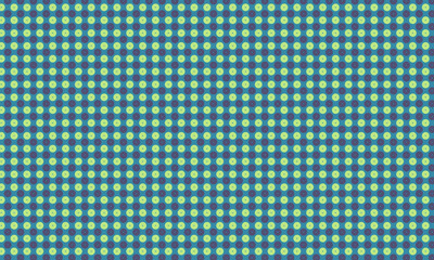 Minimal Seamless Circles Pattern with Uniform Geometric Layout