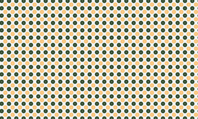 Naklejka premium Minimal Seamless Circles Pattern with Uniform Geometric Layout