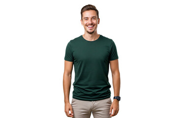 Fototapeta premium handsome young man isolated on white 