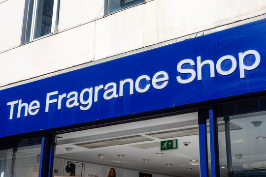 The Fragrance Shop on Oxford Street in London, UK