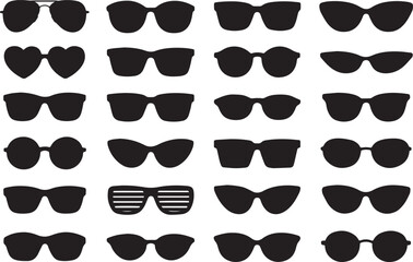 Various sunglasses styles eyewear accessories