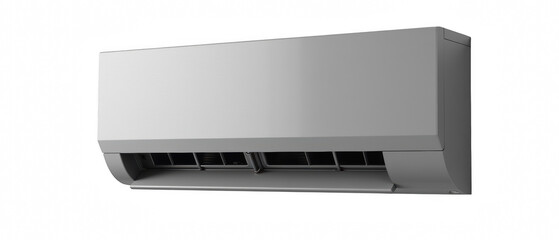 Sleek air conditioning unit designed for modern interiors, featuring minimalist aesthetic and efficient cooling capabilities