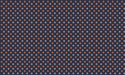 Minimal Seamless Circles Pattern with Uniform Geometric Layout