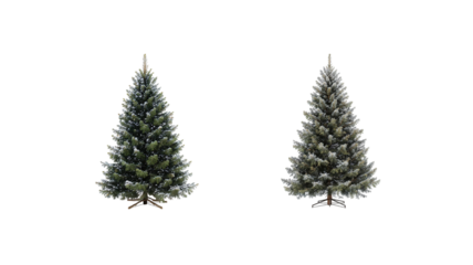 snowy christmas tree png
