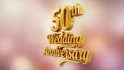 50th Wedding Anniversary Background