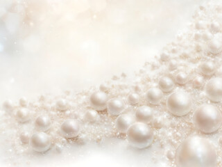 silver christmas background with snowflakes