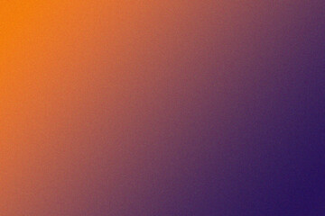 Subtle gradient background transitioning from warm orange to deep purple with a fine grain texture