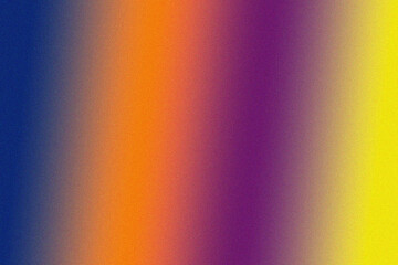 Vibrant gradient background with subtle grain texture transitioning through blue orange purple and...