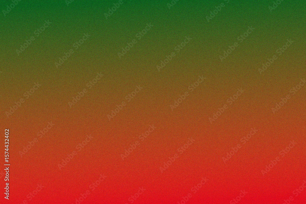 Aufkleber subtle grainy gradient background transitioning from deep green to vibrant red