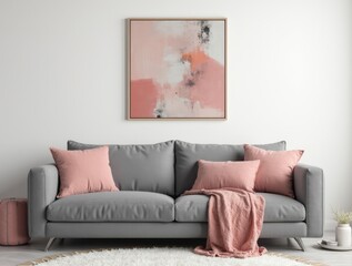 living room with sofa