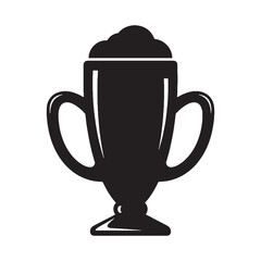 Cool, creamy, and timeless – Milkshake silhouette transformed into elegant Milkshake vector – Milkshake illustration

