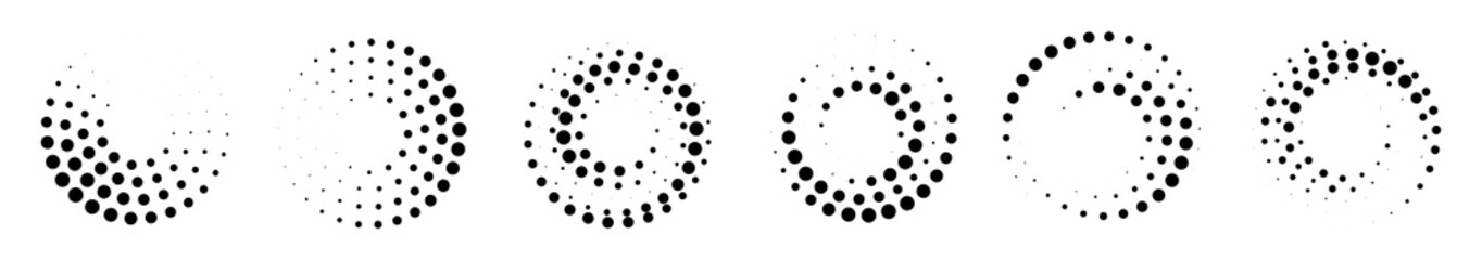 png abstract shape swirl black white artistic vector icon modern texture motion stylish frame radial curve collection set template rotation visual logotype

