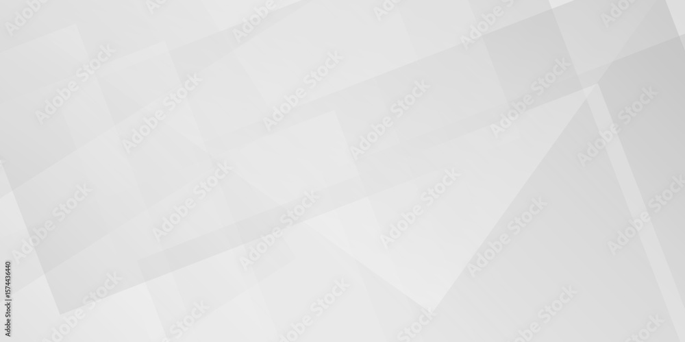 Poster white abstract gradient geometric background. white abstract design background template. white and g