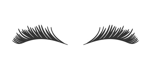 PNG model sexy artificial mascara whipped eyelash beauty closed paste buildup overhead cilia long logotype facial procedure thin sample pattern realistic line salon makeup fake design vector girl.

