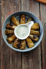 Hot with seasoning and herbs