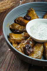 Hot with seasoning and herbs