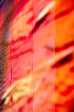 Large led projection screens. Colorful abstract background. Light show on the stage.	
