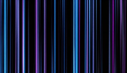Abstract vertical neon lines