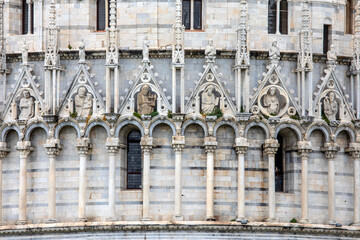 Pisa Baptistery of St. John in Pisa, Italy