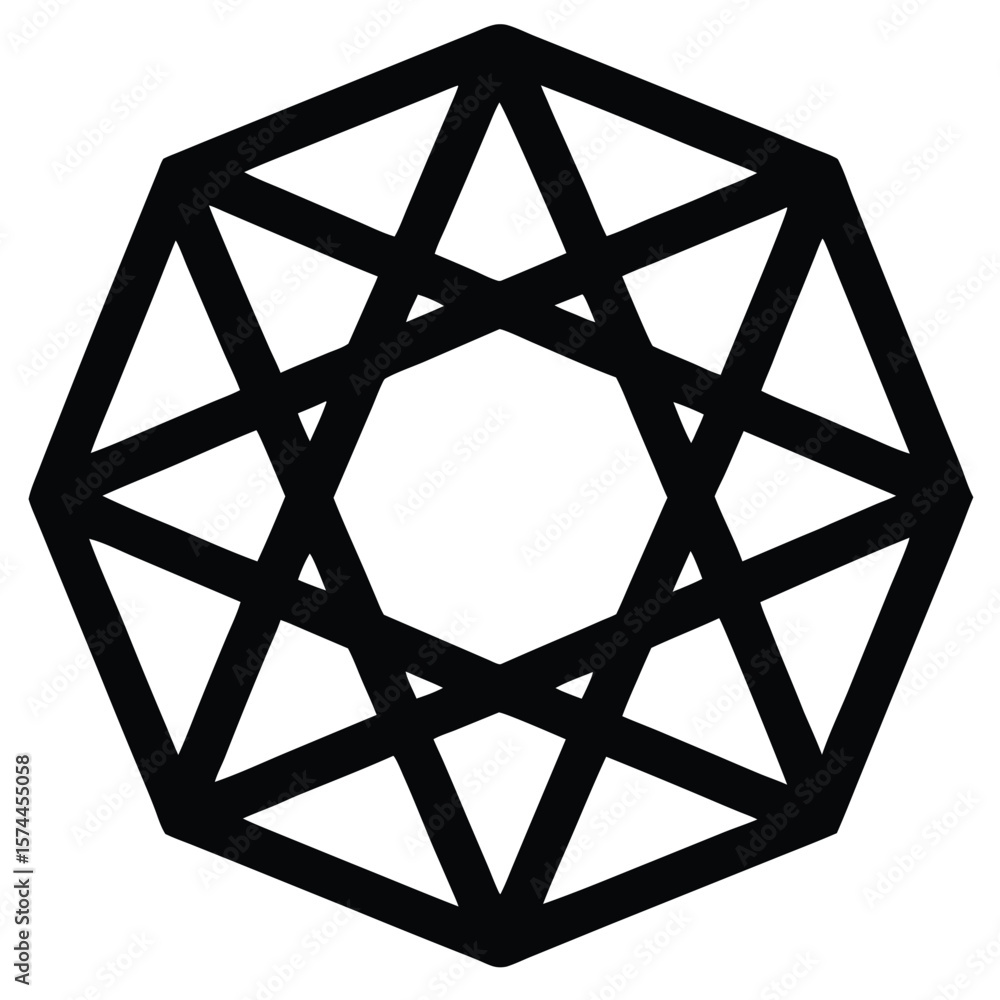 Poster psychologist element isolated string theory model on white background