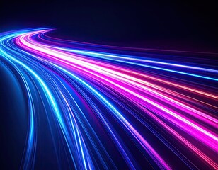 Abstract vibrant light trails (5)