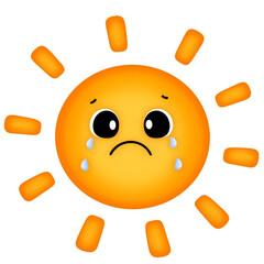 Crying Sad Sun