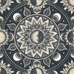 abstract seamless pattern