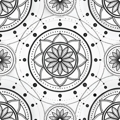 seamless pattern with lemons