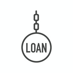 Student Loan Debt Forgiveness Icon - Debt Burden Images