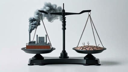 Factories smoke deadly effect on environment 