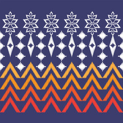 retro vintage ethnic aztec tribal acient pattern seamless background for fashion fabric and textile,2d illustration