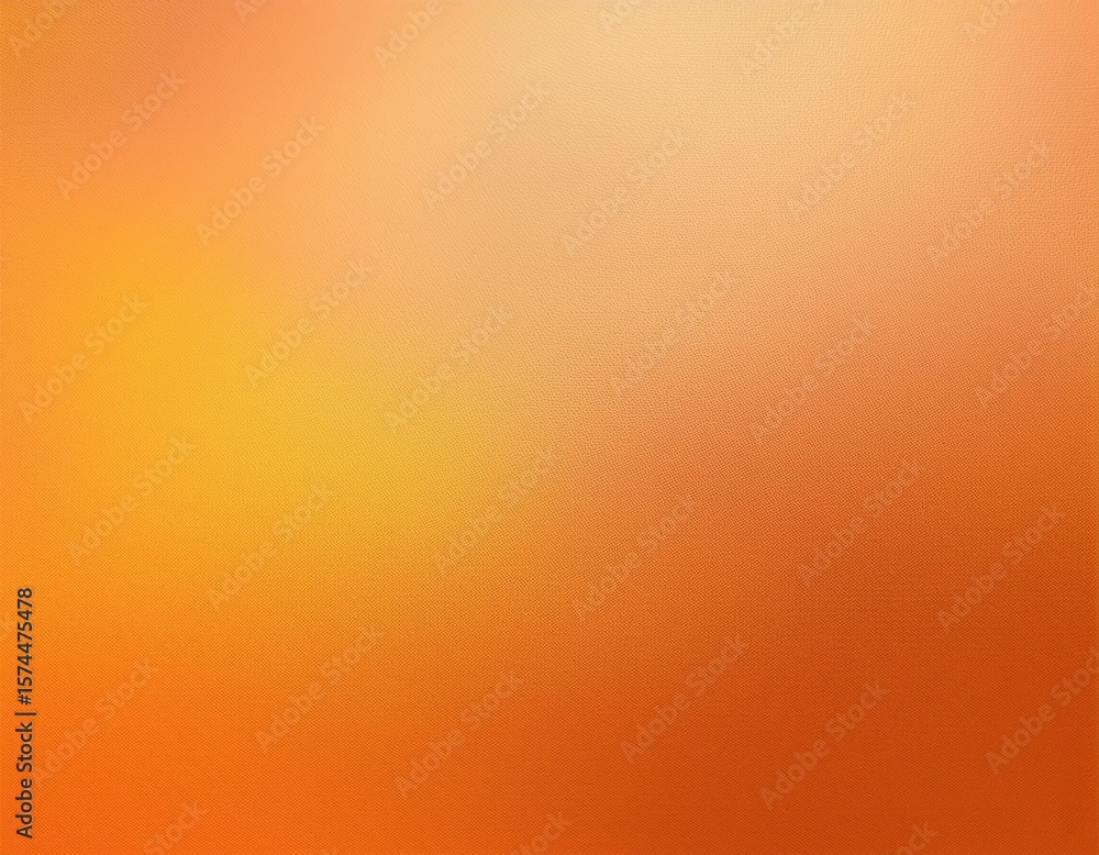 Aufkleber orange gradient background abstract peach orange grain gradation texture yellow noise texture blur a