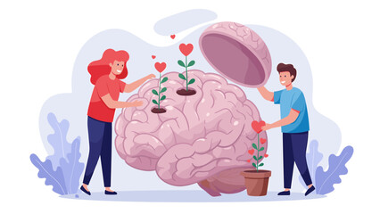 Mental Health Care: People Cultivating Empathy and Love in the Brain
