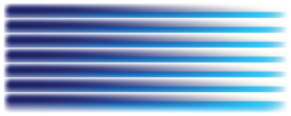 Horizontal gradient bands of blue and white vector