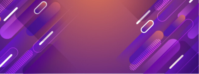Abstract purple and orange geometric design suitable for backgrounds, web design, packaging, posters, and modern artistic projects. Energizing color combination.