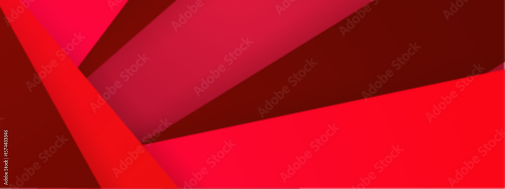 Poster red and maroon abstract design with angular shapes. suitable for digital backgrounds, modern graphic