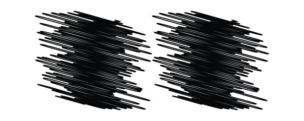 Black diagonal scribbles on white background diagonal lines abstract