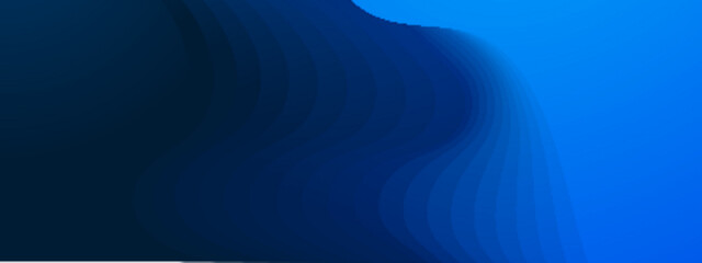 Abstract blue wavy design suitable for backgrounds, banners, website headers, and social media posts. Modern and dynamic graphic element.