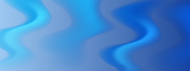 Obraz premium Abstract blue wavy gradients suitable for backgrounds, website design, digital art, and print materials. Great for modern and artistic themes.