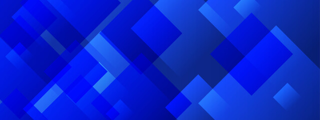 Overlapping blue squares abstract design. Suitable for background, graphic design, digital art, website banners, and geometric art projects.